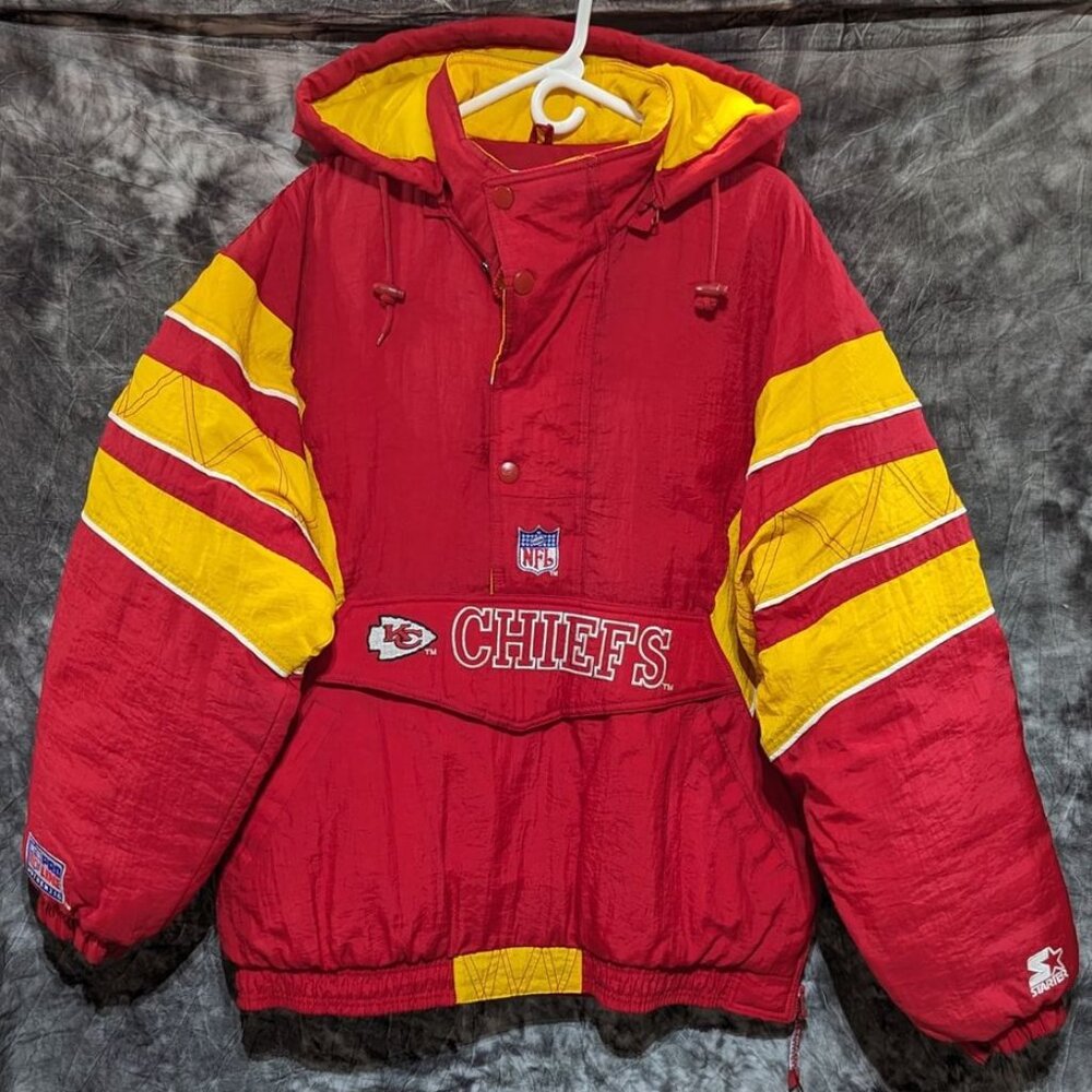 Vintage KC Chiefs Starter Puffer Jacket